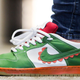 Illustration for article titled Please Enjoy These Custom Yoshi Sneakers